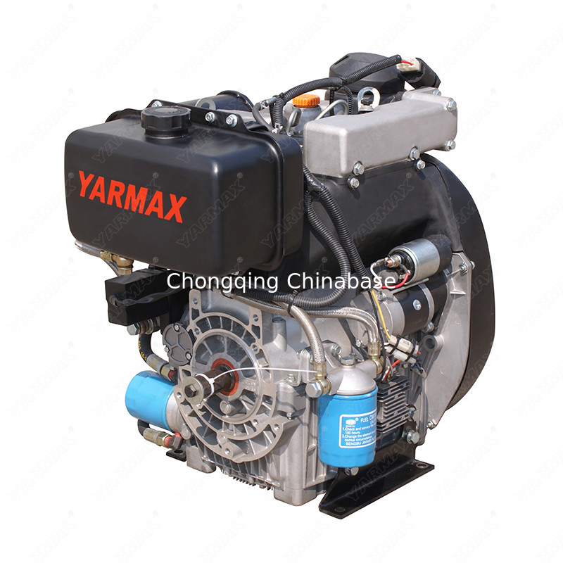 YARMAX موتور دیزل دو سیلندر 292 19.7 اسب بخار 14.5 کیلو وات 4 زمانه کم صدا