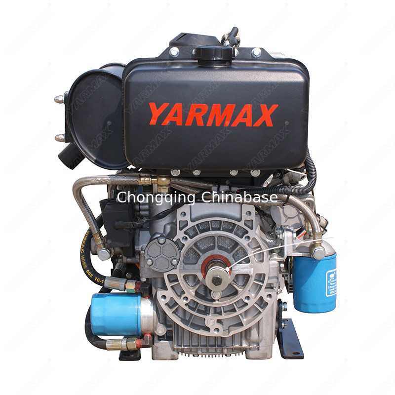 YARMAX موتور دیزل دو سیلندر 292 19.7 اسب بخار 14.5 کیلو وات 4 زمانه کم صدا