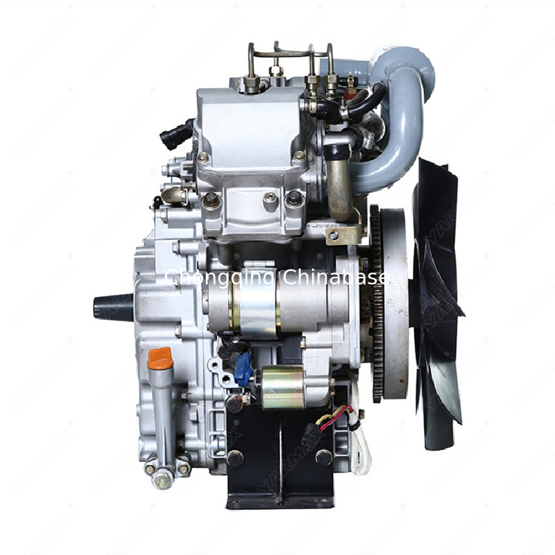 موتور دیزل آب خنک کم صدا 2V80 17.6 اسب بخار 13.0 کیلووات V دو زمانه 4 زمانه