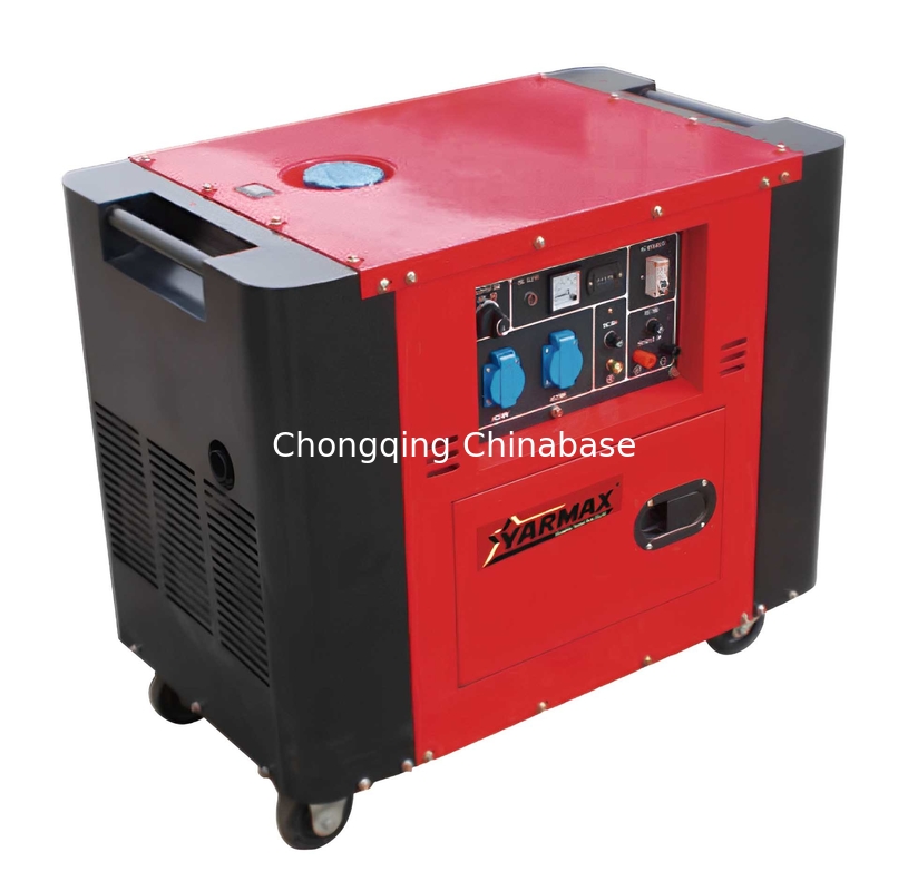 دیزل ژنراتور 230V 11.3A DC 12V 8.3A 3kW 2.5kW نوع بی صدا YM3700T