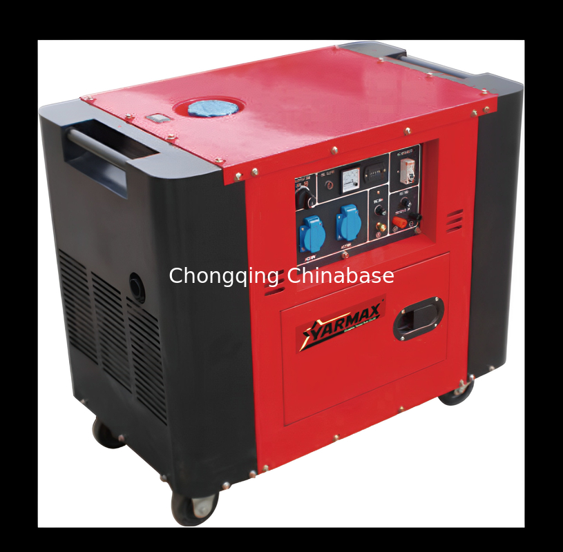 دیزل ژنراتور 230V 11.3A DC 12V 8.3A 3kW 2.5kW نوع بی صدا YM3700T